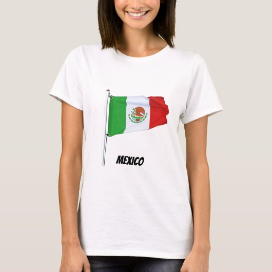 T - Shirt der mexikanischen Flagge (Vorderseite)