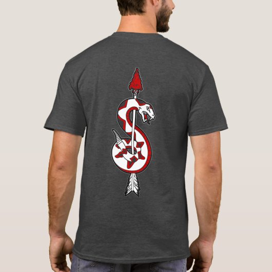 T - Shirt der Militärbesatzung (Rückseite)