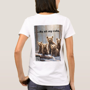 T - Shirt der Mütter zum "Besten Mama-Bär"