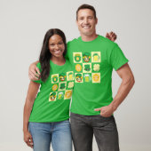 T - Shirt der niedlichen St. Patrick's Day Checker (Unisex)