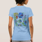 T-Shirt der Orchideen-16 (Rückseite)