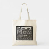 T - Shirt der Physik auf Dunkel Tragetasche (Rückseite)