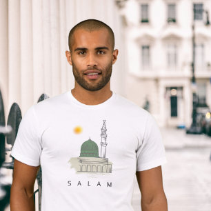 T - Shirt der Propheten: Eleganter Salam & Masjid