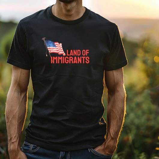 T - Shirt der Protestflagge gegen Trump