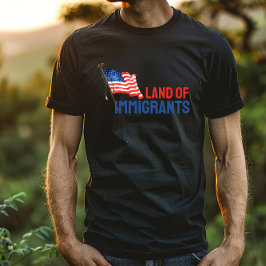 T - Shirt der Protestflagge gegen Trump