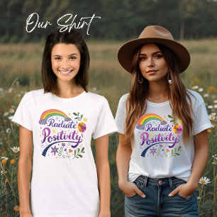 T - Shirt der Radiationspositivität, Rainbow Graph