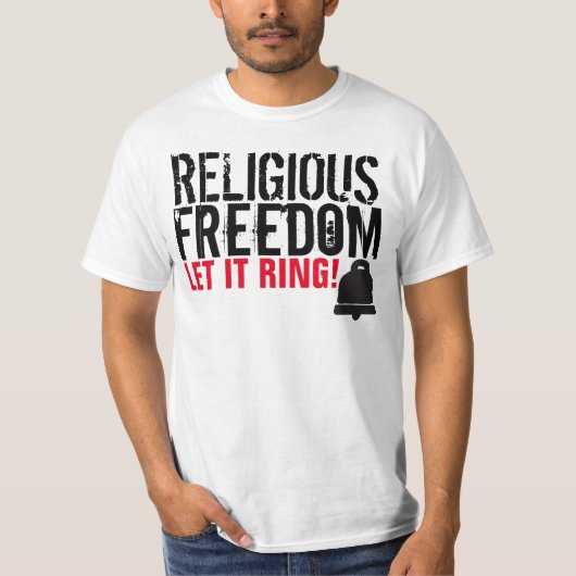 T - Shirt der Religionsfreiheit (Vorderseite)