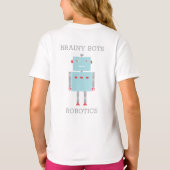 T - Shirt der Robotics Team Turnier Meisterschaft (Rückseite)