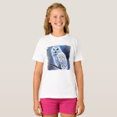 T - Shirt der Schneeeule (Vorne ganz)