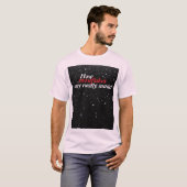 T - Shirt der Schneeflocken (Vorne ganz)
