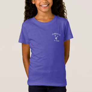 T - Shirt der Schule für personalisierte Fischlogo