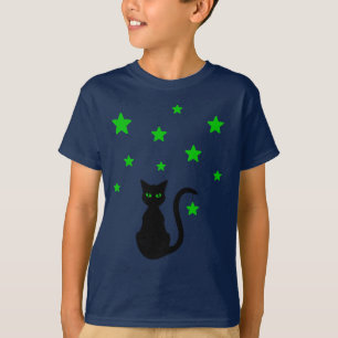T - Shirt der Schwarzkatzensterne (Kind)