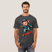T - Shirt der Schweineschiffe (Vorne ganz)