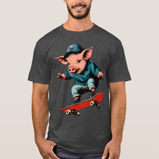 T - Shirt der Schweineschiffe (Vorderseite)