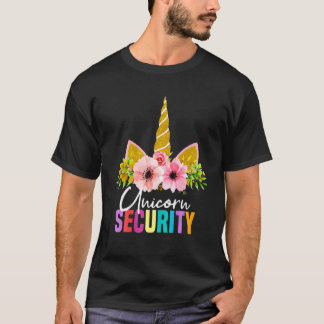 T-Shirt der Sicherheit für Frauen - Einhornsicherh