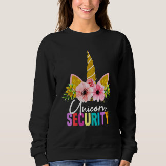 T-Shirt der Sicherheit für Frauen - Einhornsicherh Sweatshirt