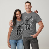 T - Shirt der Skateboard-Grafikkarte (Unisex)