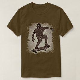 T - Shirt der Skateboard-Grafikkarte
