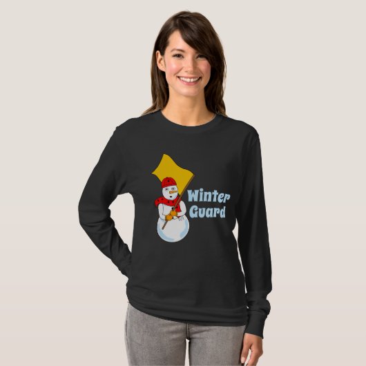 T - Shirt der Snowman Wintergarde (Vorne ganz)