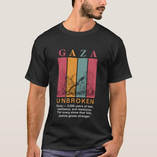 T - Shirt der Solidarität im Gazastreifen - 3.000  (Vorderseite)