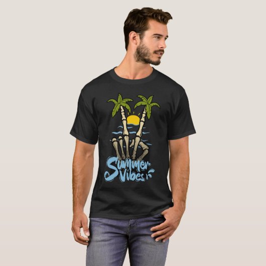 T - Shirt der Sommervibes (Vorne ganz)