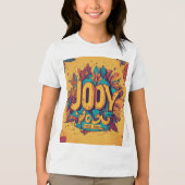 T - Shirt der spielerischen Printed Kids: Spaß-Des (Vorderseite)