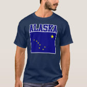 T - Shirt der Staatsflagge Alaska (Vorderseite)