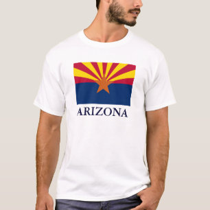 T - Shirt der Staatsflagge in Arizona