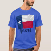 T - Shirt der Staatsflagge von Texas (Vorderseite)