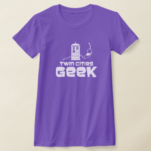 T - Shirt der Stadt Geek (Angepasst) (Ablage )
