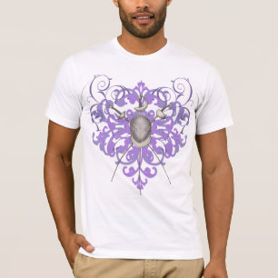 T - Shirt der städtischen der lila