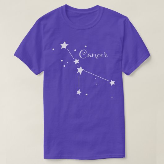 T - Shirt der Sternbild-Krebsbehandlung (Design vorne)
