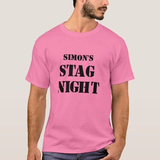 T - Shirt der "Sternennacht". Kopf auf Rückseite (Vorderseite)