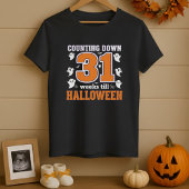 T-Shirt der Sternenschwangerschaft zu Halloween; C