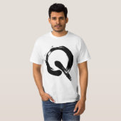 T - Shirt der Suche-Q mit QR Code (Vorne ganz)