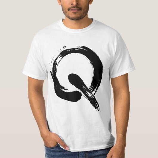T - Shirt der Suche-Q mit QR Code (Vorderseite)