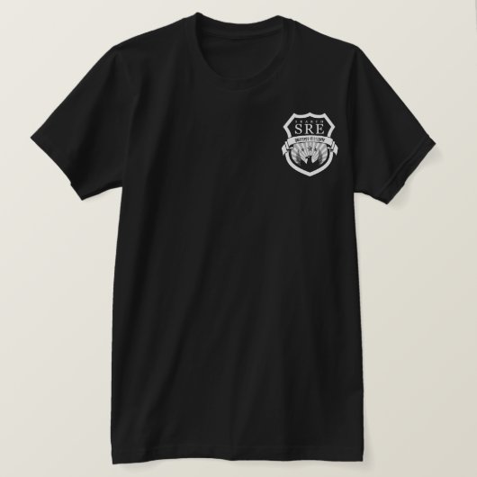 T - Shirt der SucheSRE (Design vorne)