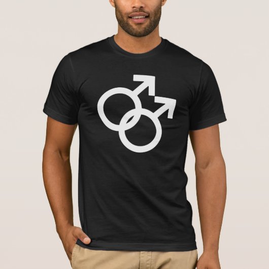 T - Shirt der Symbole für das Geschlecht von Schwe (Vorderseite)