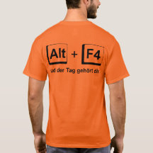 T-Shirt "Der Tag gehört dir für Herren"