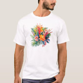 T - Shirt der tropischen Pflanze (Vorderseite)