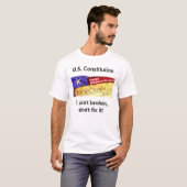 T - SHIRT der US-Verfassung (Vorne ganz)
