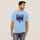 T-Shirt der V-Hals der Drache-Stammes- Männer (Vorne ganz)