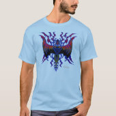 T-Shirt der V-Hals der Drache-Stammes- Männer (Vorderseite)