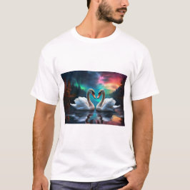 "T-Shirt der verzauberten Swan-Serenade" T-Shirt