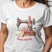 T - Shirt der Vintagen Nähmaschine