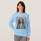T - Shirt der weiblichen Portraitstrahlung Radiant (Vorne ganz)