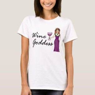 T - Shirt der Wein-Göttin-(kein Sprichwort)