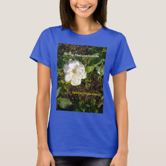 T - Shirt der weißen Blume