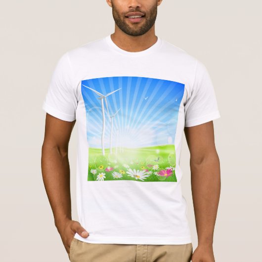 T - Shirt der Windparks (Vorderseite)