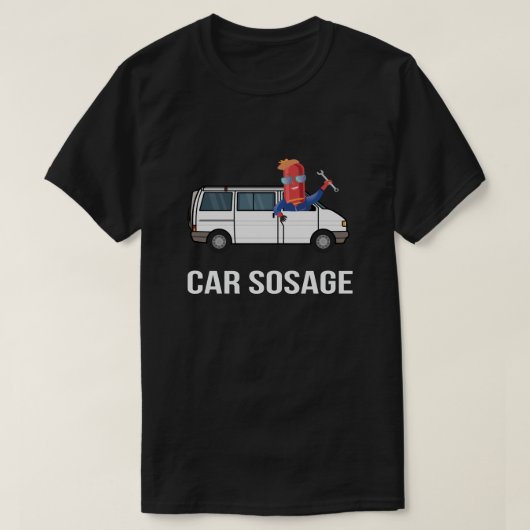 T-Shirt des Alters t4 des Autos PAS (Design vorne)